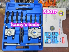 S0017 Bộ vam cảo đĩa chặn tháo vòng bi bạc đạn 30mm 75mm, bộ cảo đĩa mặt trăng 14 chi tiết C-mart