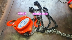 Pa lăng xích kéo tay Nitto 0.5 tấn 500kg 3m (3 mét) 5m (5 mét) model 05VP5 chính hãng cao cấp