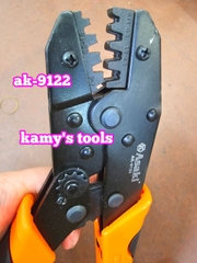 Kìm bấm cos ghim Asaki AK-9122 dài 9 inch 230mm 0.15-6mm2