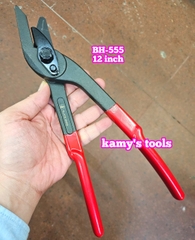 BH-555 Kéo cắt đai sắt thép Black Hand 12 inch 300mm cắt đai sắt 28mm dày 0.8mm