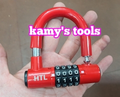 Ổ khóa số chữ U mật mã 4 chữ số cao cấp