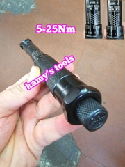 Cần siết lực chỉnh lực đen 1/4 inch 5-25Nm dài 265mm