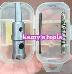 Mũi khoét inox sắt đầu hợp kim công nghệ Đức cao cấp 15mm-53mm