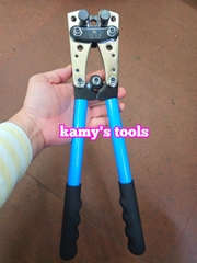 Kìm bấm cos cơ HX-50B 6mm2-50mm2 và hộp đầu cos 60 chi tiết