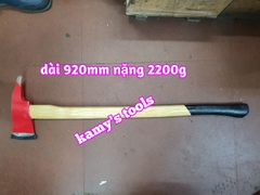 Búa rìu bổ củi, chặt cây, làm vườn, thoát hiểm, cứu hộ đa năng 2.2kg dài 920mm