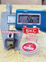 Bàn ren SKC M6x1.0 (6x1.0) đường kính 25mm Nhật SKC-432506A