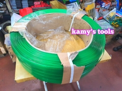 Dây đai nhựa PET bản 16mm 19mm độ dày 0.8mm chuyên sử dụng đóng đai kiện hàng hóa nặng kamytools
