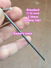 Lục giác bi hệ inch Standard 3/32 inch 2.343mm dài 112x20mm STD-68332