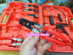 Bộ kìm tháo lắp cổ dê kẹp ống dẫn nhiên liệu 9 chi tiết kamytools