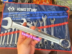 Bộ cờ lê vòng miệng hệ inch 14 chi tiết Kingtony 5/16 inch - 1 1/4 inch model 1214SR