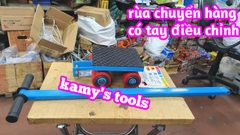 Con rùa chuyển hàng 4 bánh xe 6 tấn WQ-6T có tay cầm điều hướng