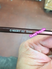 Lục giác cán chữ T C-mart model F0014 2mm 2.5mm 3mm 4mm 5mm 6mm 8mm 10mm