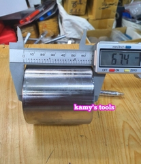 Bánh xe nâng tay bánh xe rùa bằng sắt thép 68x72mm