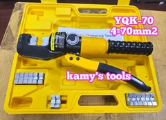 Kìm ép cos thủy lực YQK-70 4-70mm2 Manniu, kìm bấm cos