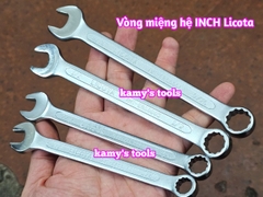 Cờ lê vòng miệng hệ inch Licota 3/8 inch 7/16 inch 1/2 inch 9/16 inch Awt-Ers0003 Awt-Ers0004 Awt-Ers0005 Awt-Ers0006