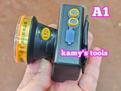 A1 Đèn pin đội đầu LED siêu sáng kamytools