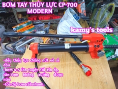 Bơm tay thủy lực CP-700 hiệu MODERN dây chống nứt, bơm nhanh gấp 2 lần