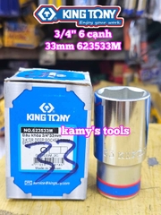 Đầu tuýp 3/4 inch 6 cạnh trắng 33mm 34mm 36mm 38mm 41mm 623533M 623534M 623536M 623538M 623541M