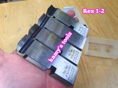 Dao tiện ren ống Rex hiệu Sara 1/2-3/4, 1-2, 2 1/2-3 inch ren ống 21-27mm, 34-60mm, 49mm-90mm hệ ren thông dụng BSPT