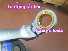 Cờ lê vòng miệng tự động lắc léo LS+ 8mm-24mm