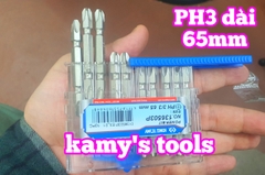Mũi bắn vít 2 đầu bake PH3 dài 65mm Kingtony model 136503P (bán lẻ 1 cây)