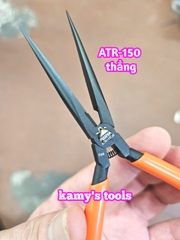 ATR-150S Kìm mũi nhọn không răng loại thẳng mini Fujiya dài 150mm