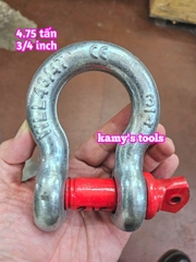 Ma ní omega 4.75 tấn 3/4 inch đường kính ty ren 21mm