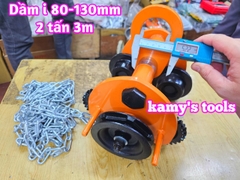 2 tấn 3m Rùa kéo pa lăng Nitto chạy dầm I 80mm-130mm GCL-2