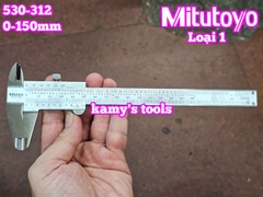 Thước kẹp cơ khí 0-150mm x0.02mm Mitutoyo 530-312