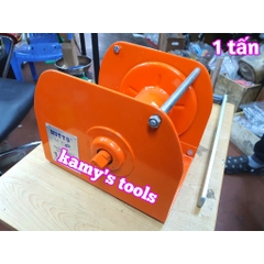 Tời quay tay 1 tấn Nitto nặng 20kg chưa bao gồm cáp