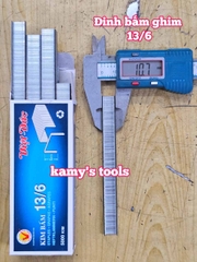 Đinh bấm ghim 13/6 Việt Đức hộp 5000 cái