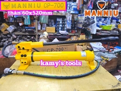 Bơm tay thủy lực Manniu CP-700 thân 60x520mm dung tích 700cc