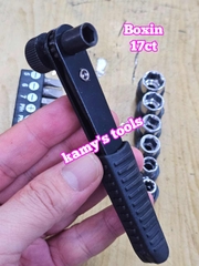 Bộ tuýp vít tự động đảo chiều Boxin 17 chi tiết BX-48405