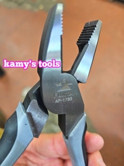 Kìm điện lệch tâm Fujiya cán đen xám AP-175G AP-200G cao cấp