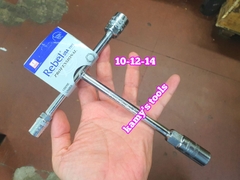 Cần tuýp điếu chữ T 3 đầu 8mm 10mm 12mm (8-10-12) và 10mm 12mm 14mm (10-12-14) Rebel