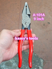 Kìm điện có bấm cos 9 inch 225mm Barker A-101A