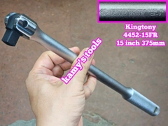 Cần tuýp siết đầu lắc léo cần mạnh 1/2 inch Kingtony dài 15 inch 375mm 4452-15FR