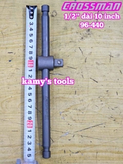 Cần tuýp trượt kéo 1/2 inch Crossman dài 10 inch 250mm 96-440