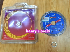 Lưỡi cắt gạch bê tông đá hoa cương bóng kiếng mable hiệu Omega hợp kim cao cấp 100mm