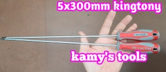 Tua vít bake dẹp kingtony ph1 5mm dài 300mm model 14210112 14220512, tô vít
