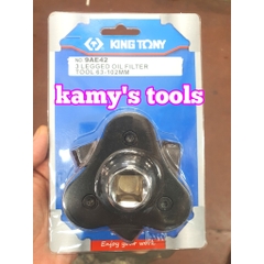Cảo mở lọc nhớt lọc dầu 3 chấu dẹp Kingtony 9AE42
