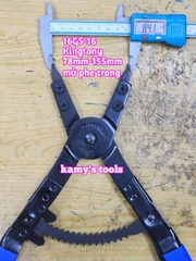 Kìm mở phe trong Kingtony 16 inch dài 405mm 68GS-16 mở phe đường kính 78-155mm