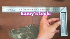 Thước ê ke đo góc vuông 20cm 25cm 30cm 50cm Berrylion model 070702200, 070702250, 070702300, 070702500