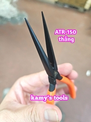 ATR-150S Kìm mũi nhọn không răng loại thẳng mini Fujiya dài 150mm