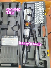CYO-240 Kìm ép cos thủy lực Tai Cheng TAC ép lục giác 10 tấn 16-240mm2
