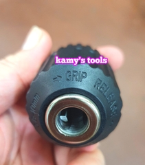 Đầu kẹp mũi khoan tự động auto lock 10mm răng 10mm 3/8 24unf 0.8mm-10mm