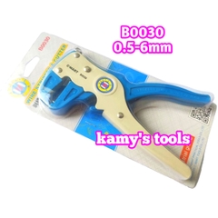 B0030 Kìm tuốt dây cắt và lột vỏ dây điện tự động C-mart 0.5~6.0mm