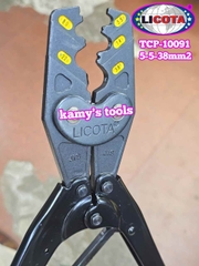 Kìm bấm cos Licota TCP-10081 dài 375mm 5.5-38mm2