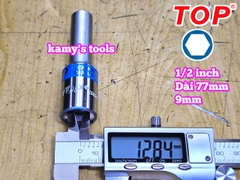 Tuýp 1/2 inch 6 cạnh dài Top 9mm TOP-TS-C9