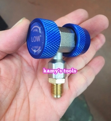 Cặp van nạp ga điều hòa cao áp và thấp áp xe ô tô R134A cao cấp 1 cặp 2 cái